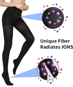 EXPECTSKY Tourmaline Ion Body Shaping Stretch Silk Stockings