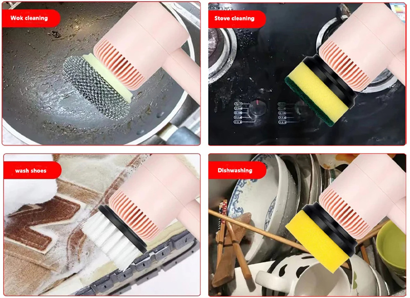 Electric Cleaning Brush Dishwashing Brush