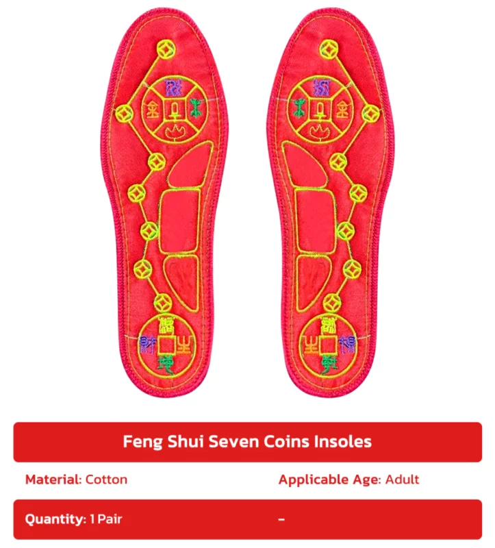 FengShui kuldsed 7 mündiga sisetallad