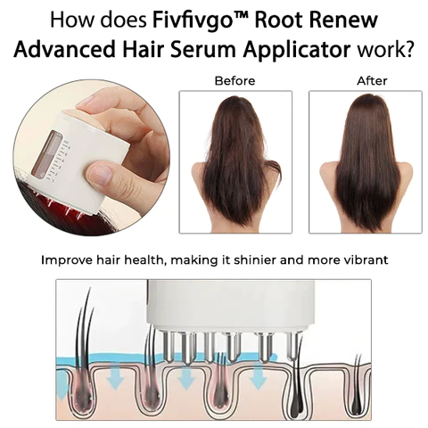 Fivfivgo™ Root Renew Advanced Haarserum-Applikator