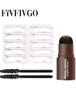 Fivfivgo™ 3-in-1 Haaransatz Abdeckpuder Stempel