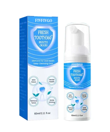 Fivfivgo™ FreshTooth360° Mundwasser - Tiefenreinigende Mundspülung