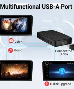 Fivfivgo™ Kabelloses CarPlay/Android Auto