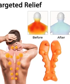 Fivfivgo™ Trapezius-Triggerpunkt-Rücken-/Nackenmassagegerät