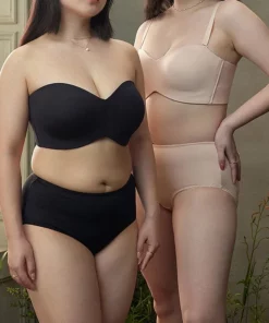 Full Support Non-Slip Convertible Bandeau Bra