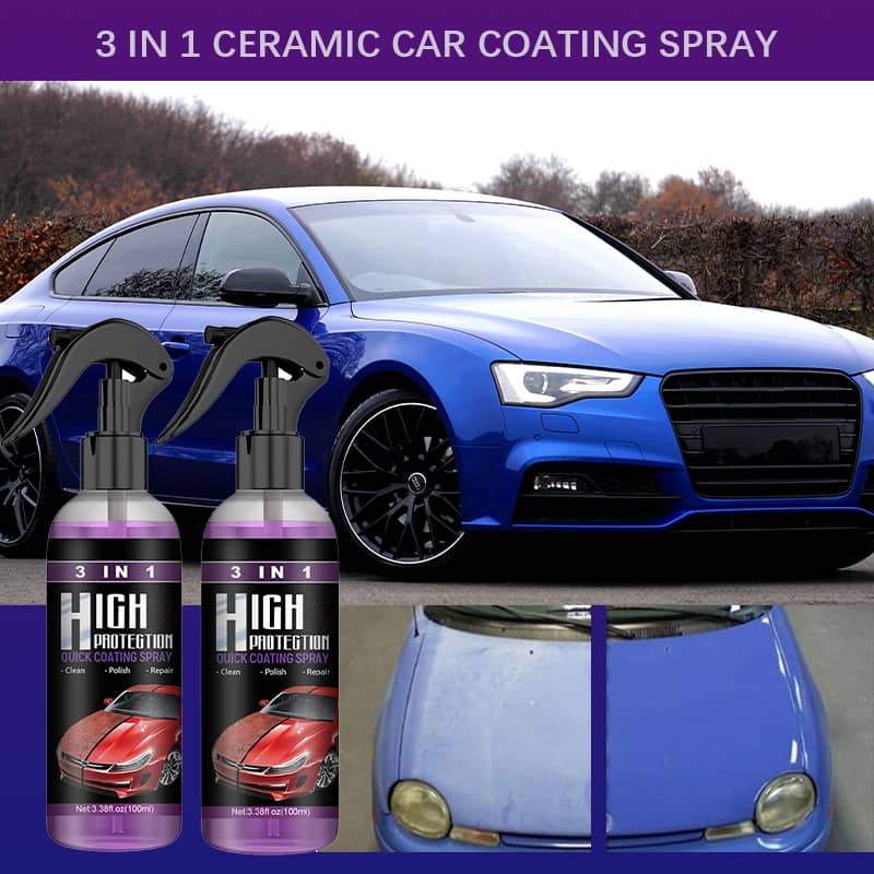 Furzero™ 3 in 1 High Protection Quick Car Coating Spray