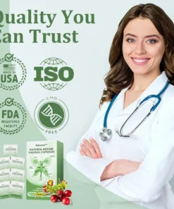 Furzero™ Instant Itch Relief & Natural Detox & Firming Repair & Pink and Tender Natural Capsules