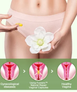 Furzero™ Instant Itch Relief & Natural Detox & Firming Repair & Pink and Tender Natural Capsules