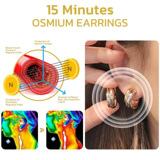Futusly™ Trianglation De Cartien Osmium kõrvarõngas