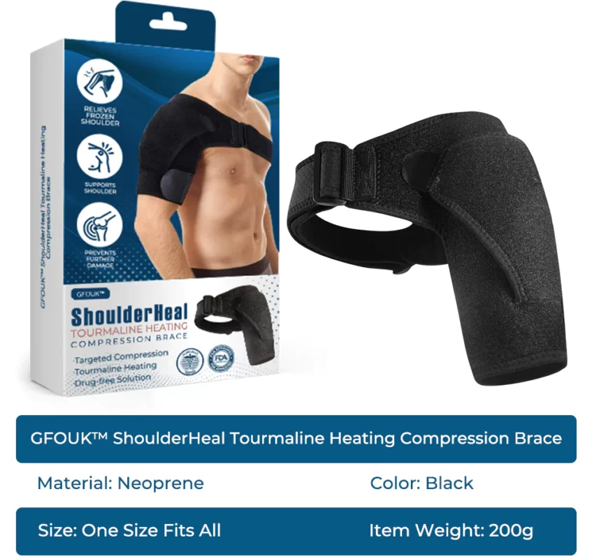 GFOUK™ ShoulderHeal Tourmaline Heating Compression Brace