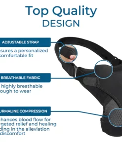 GFOUK™ ShoulderHeal Tourmaline Heating Compression Brace