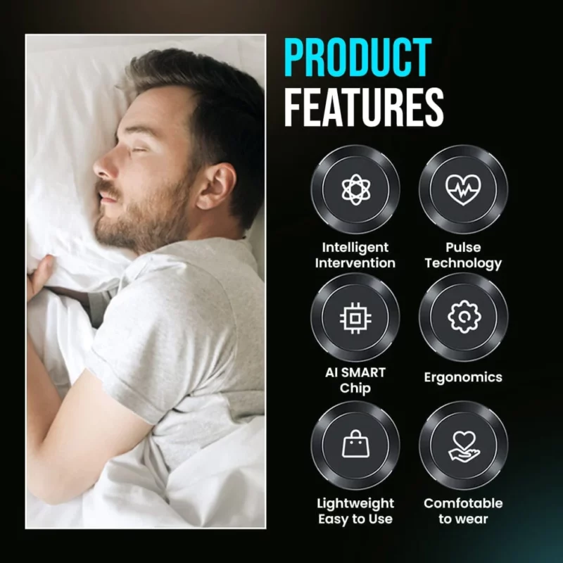 KISSHI™ Smart EMS Anti-Snoring Device