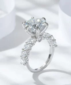 LIMETOW™ Magnetology Lymphvity Therapy Moissanite Diamond Ring