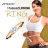 LIMETOW™ Magnetology Lymphvity Therapy Titanium ION Diamond Ring