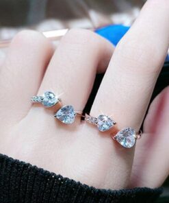 LIMETOW™ chalcedony ioni ring