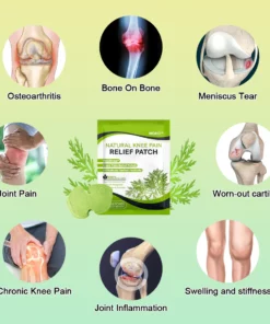 Alternative view of MIQIKO™ Natural Knee Pain Patches