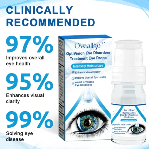 Oveallgo™ Clear OptiVision Oogaandoeningen Behandeling Oogdruppels