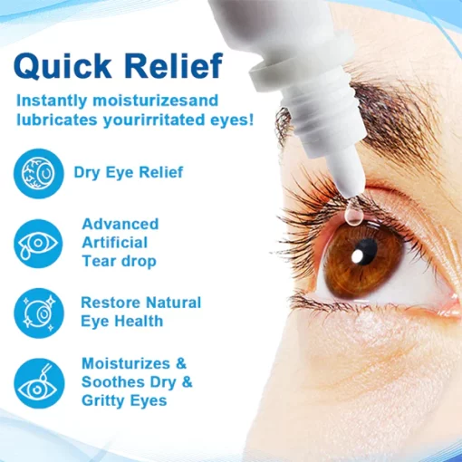 Oveallgo™ Clear OptiVision Eye Disorders Rawatan Titisan Mata