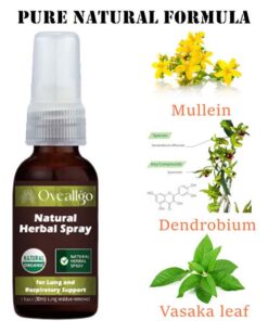 Oveallgo™ ProX Natural Herbal Spray for Lung and Respiratory Support