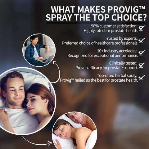 ProVig™ Exclusive Patented Prostate Health Spray - Clinically Proven Effective