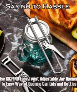 RICPIND Easy Twist Adjustable Jar Opener