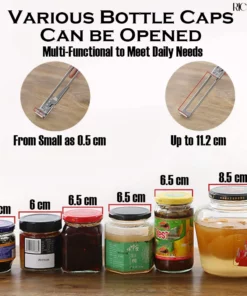 RICPIND Easy Twist Adjustable Jar Opener