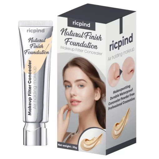 RICPIND Natural Finish Foundation Makeup Filter Korektor