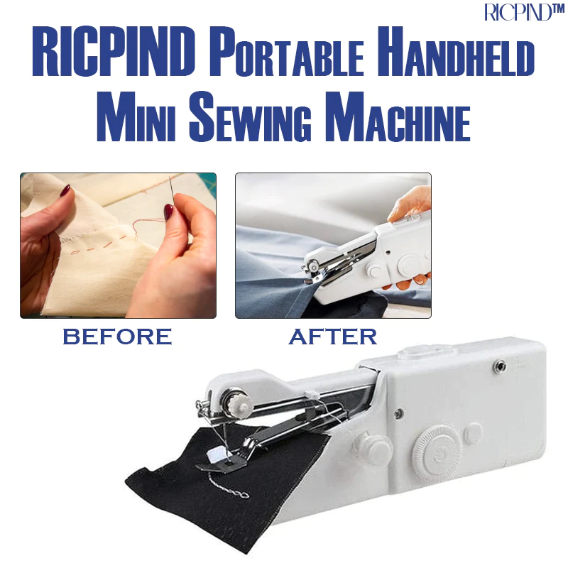 RICPIND Portable Handheld Mini Sewing Machine