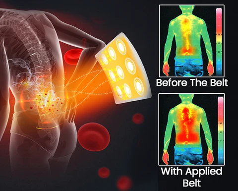 Seurico™ Lumbar Spine Pain Relief Magnetic Heat Belt