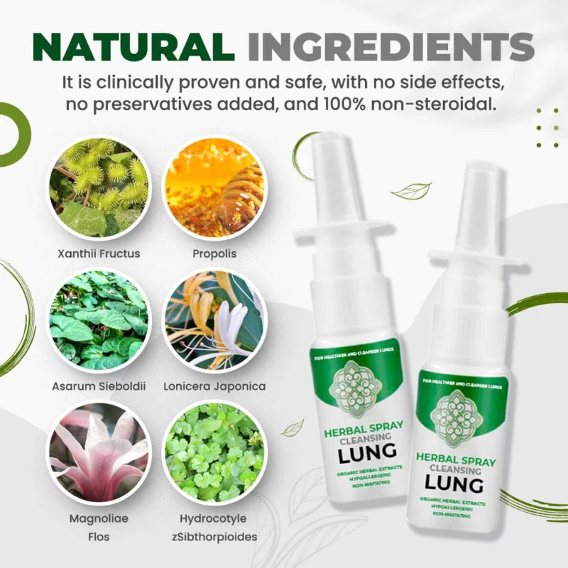 Seurico™ Organic Herbal Lung Cleanse Repair Nasal Spray