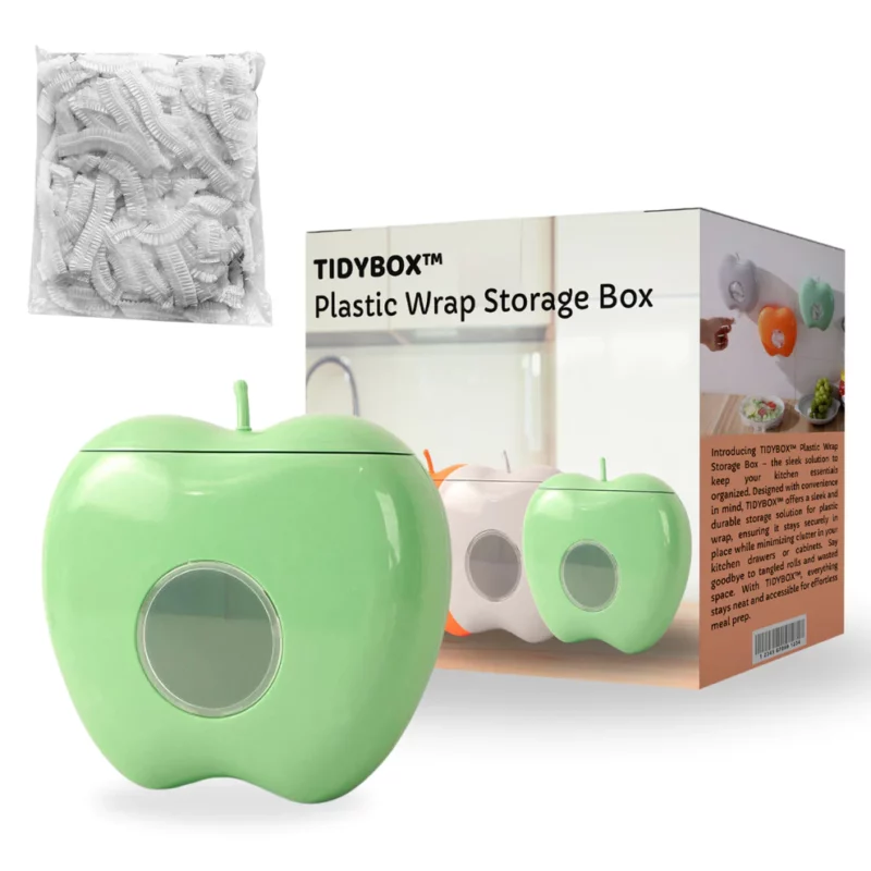 TIDYBOX™ Plastic Wrap Storage Box 