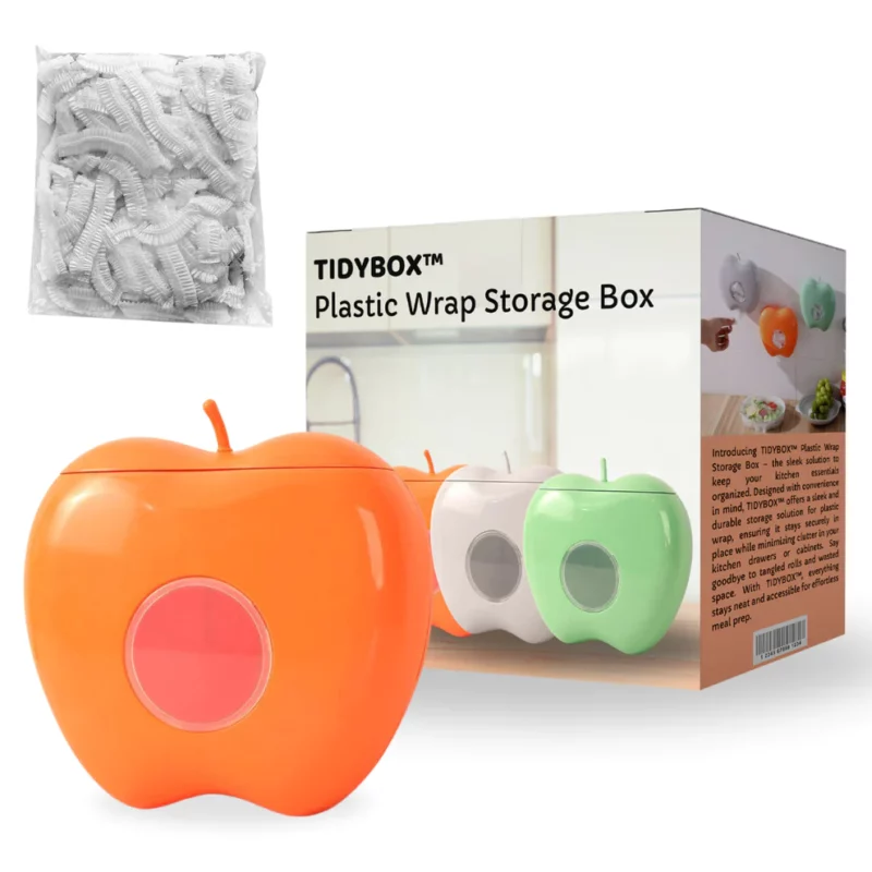 TIDYBOX™ Plastic Wrap Storage Box 
