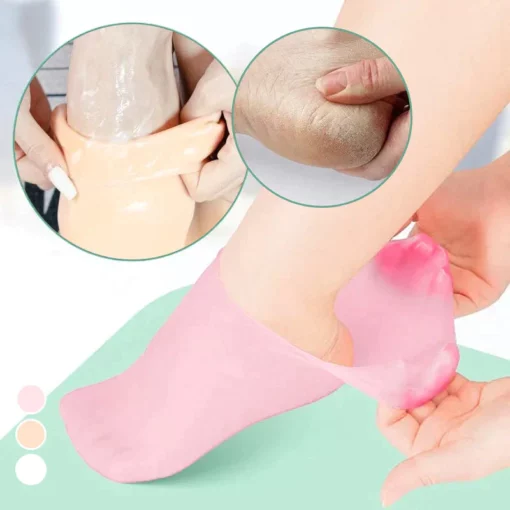 Dumarka Foot Spa Pedicure Silicone Socks