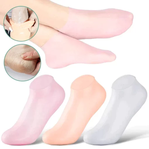 Dumarka Foot Spa Pedicure Silicone Socks