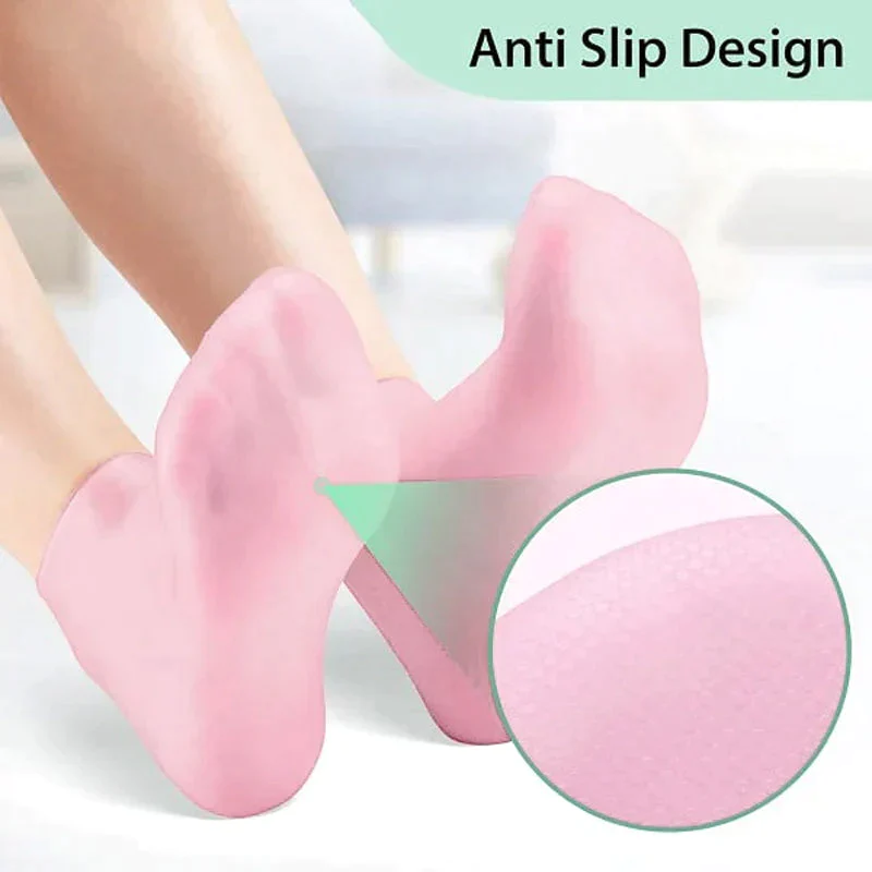 Female Foot Spa Pedicure Silicone Socks