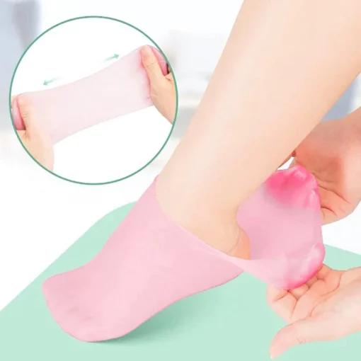 Women Foot Spa Pedicure Silicone Socks