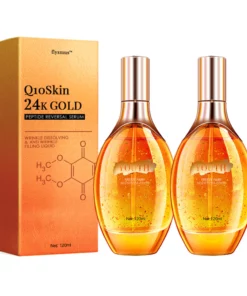 flysmus™ Q10Skin 24K Gold Peptide Reversal Serum