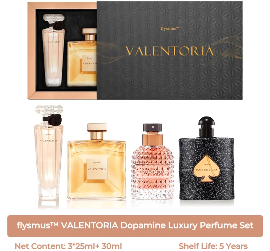 flysmus™ VALENTORIA Dopamine Luxus-Parfüm-Set