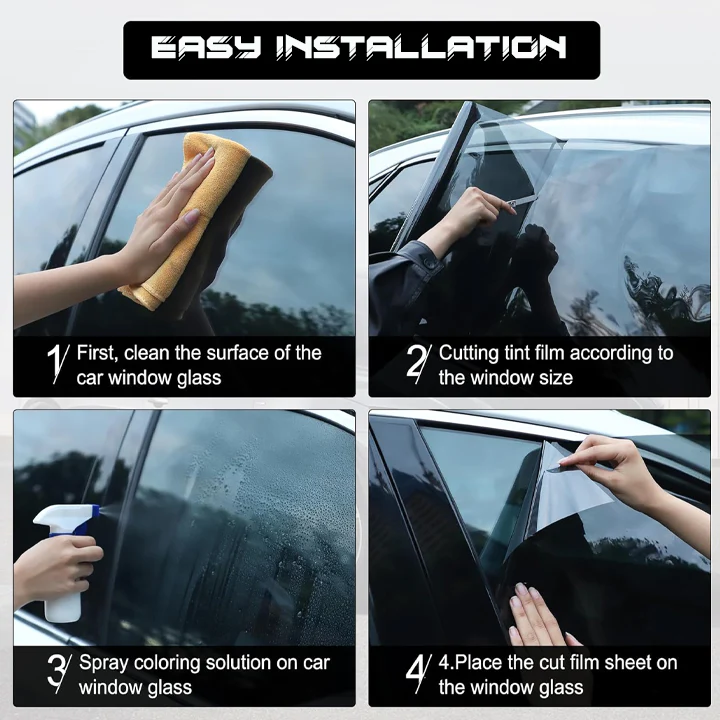 iRosesilk™ Shielding Window Privacy Automatic Smart Tint For Cars 