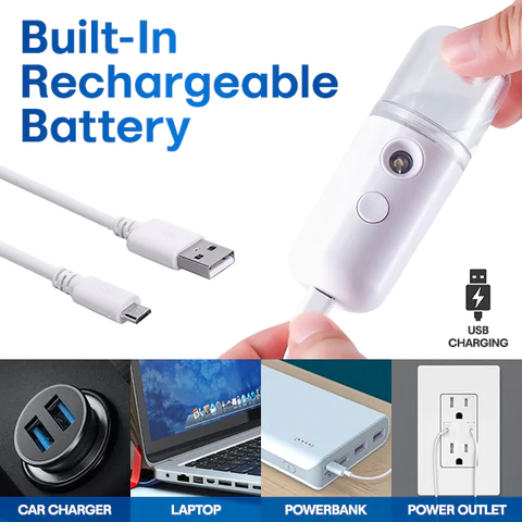 iRosesilk™ 15s Heat-Up Mini Travel Steamer