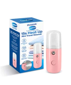 iRosesilk™ 15s Heat-Up Mini Travel Steamer