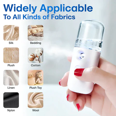 iRosesilk™ 15s Heat-Up Mini Travel Steamer