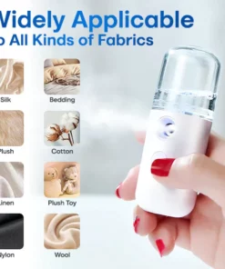 iRosesilk™ 15s Heat-Up Mini Travel Steamer