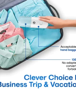 iRosesilk™ 15s Heat-Up Mini Travel Steamer