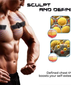 iRosesilk™ Entrenadora de pecho microcorriente