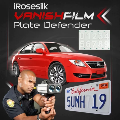 iRosesilk™ VanishFilm MAX Plate Defender