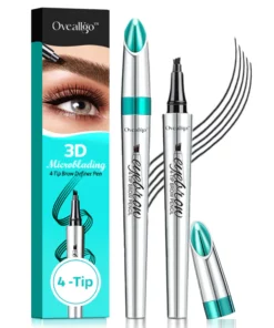 Fivfivgo™ 3D-Microblading-Stift mit 4 Spitzen für die Augenbrauen