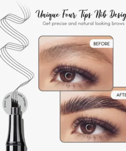 Fivfivgo™ 3D-Microblading-Stift mit 4 Spitzen für die Augenbrauen