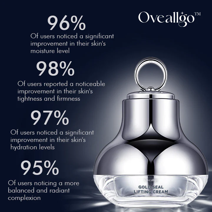 Oveallgo™ Korea Gold Seal Lifting Cream+ 2-in-1 Red Light / EMS teraapiaseadmete komplekt