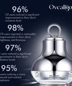 Oveallgo™ Korean Gold Seal Lifting Cream+ 2-in-1 Red Light / EMS Therapy Device SET